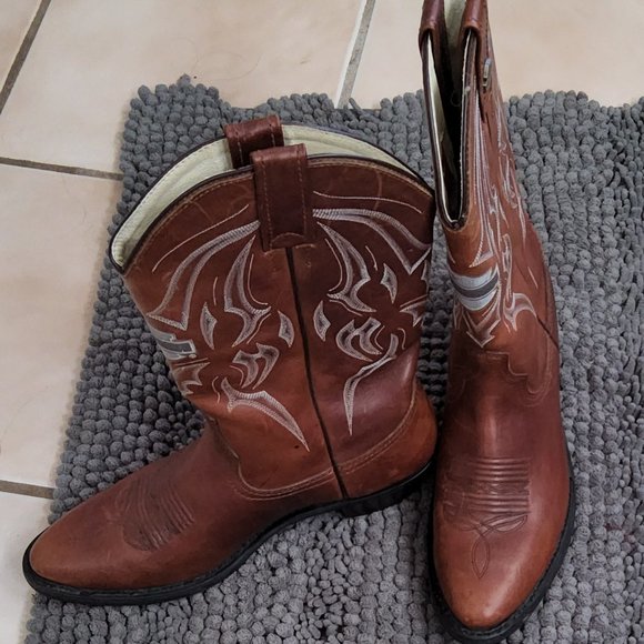 Mens Harley Cowboy Boots - Picture 2 of 3